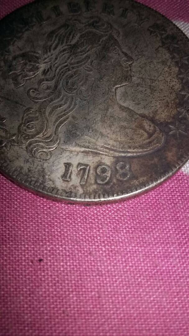 1795-,1796-And-1798-Silver-Coins